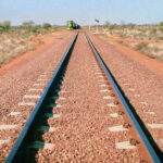 Australian National Railways track, Western Australia, 1980s