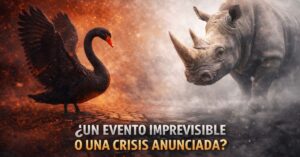 El cisne y el rinoceronte blanco