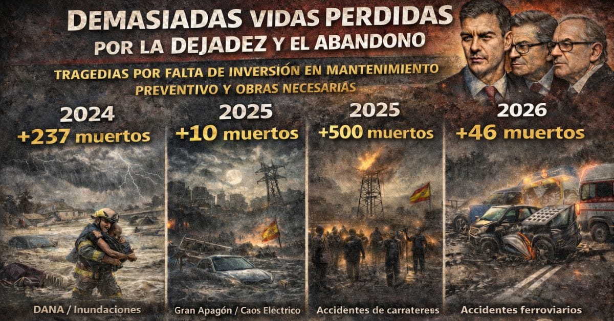 Demasiadas vidas perdidas