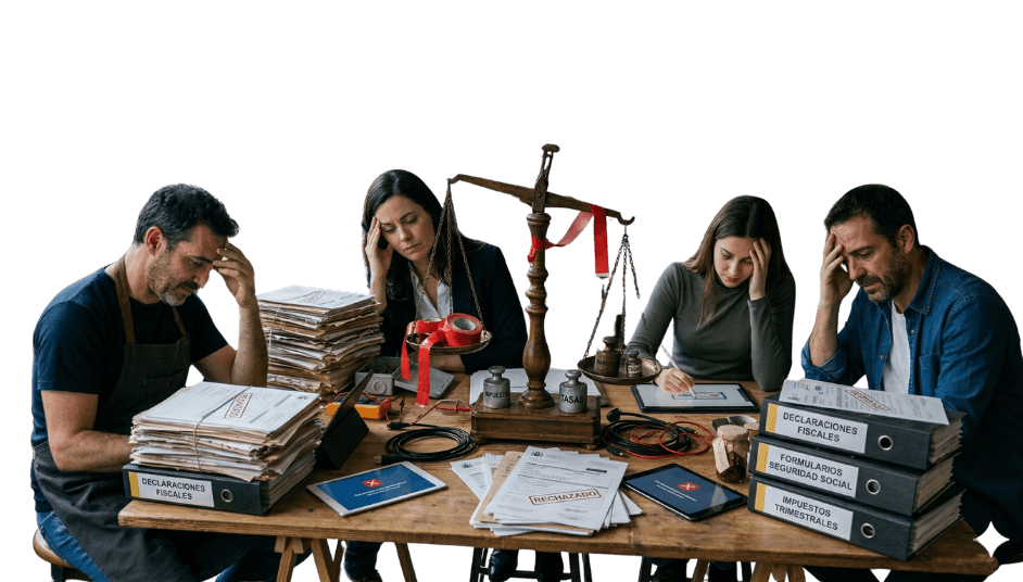 Los problemas de los autónomos