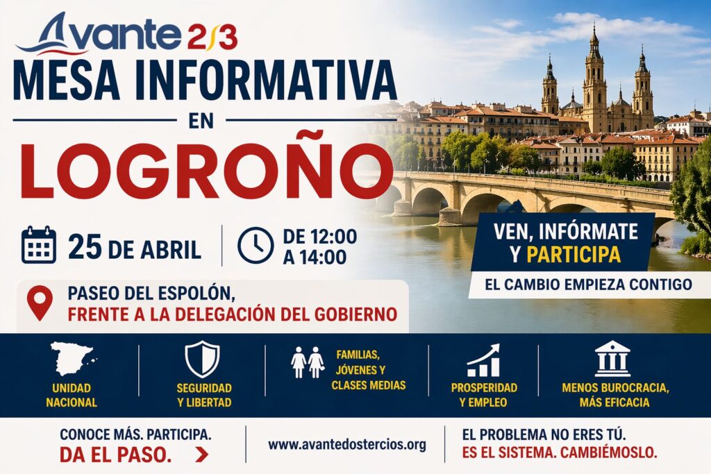 Mesa informativa logroño