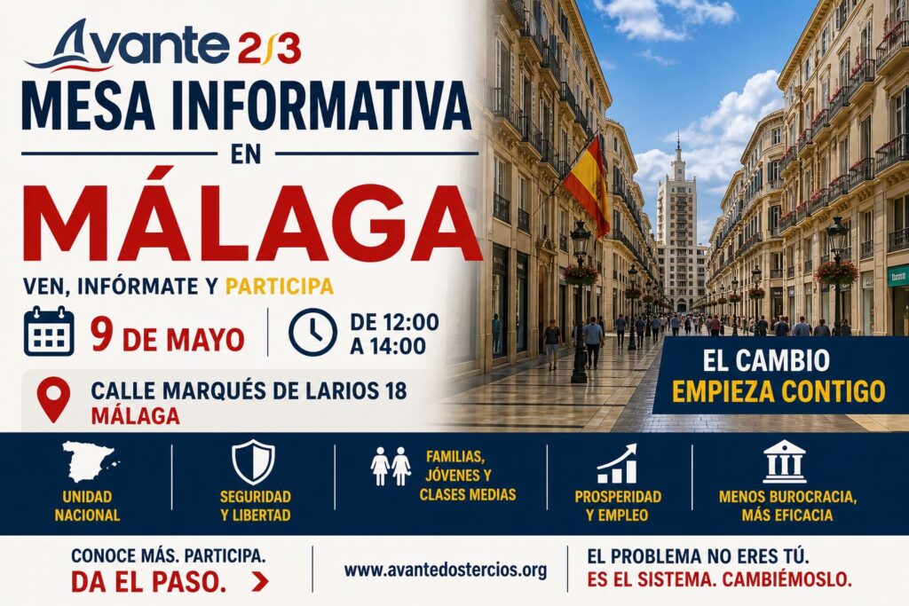 Mesa informativa Málaga