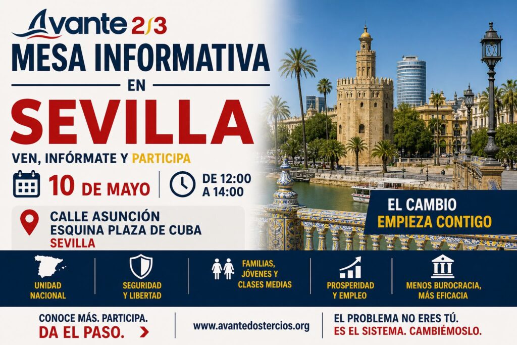 Mesa informativa Sevilla