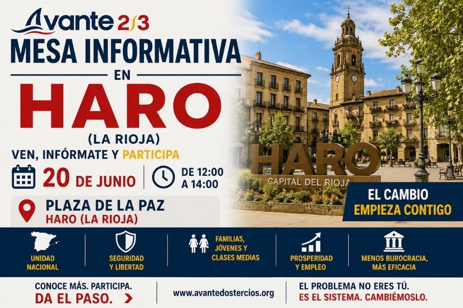 Mesa informativa haro junio