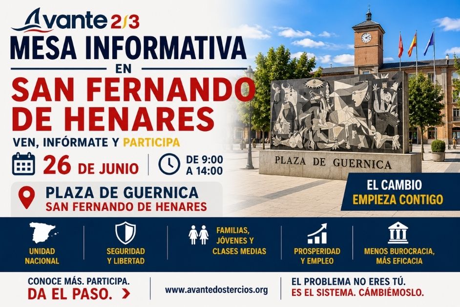 Mesa informativa san fernando junio