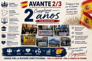 AVANTE DOS TERCIOS CUMPLE 2 AÑOS