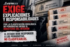 Lista de periodistas ministerio del interior